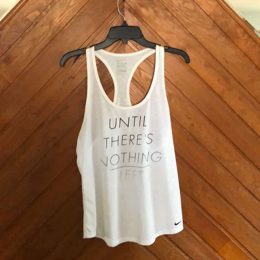 Womens, Large, Nike work out tank top. Worn once.